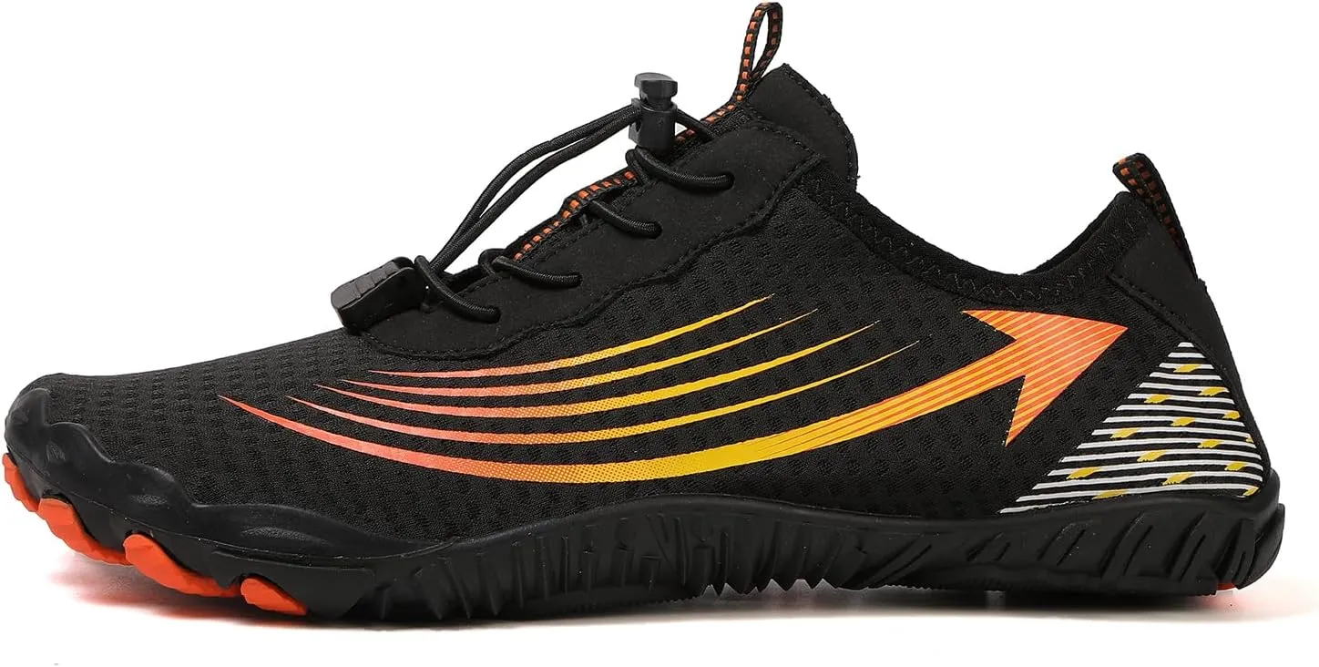 Unisex Mens Womens Athletic Hiking Water Shoes,Quick Dry Aqua Swim Shoes,Healthy & Non-Slip Breathable Barefoot Water Shoes Beach Footwear