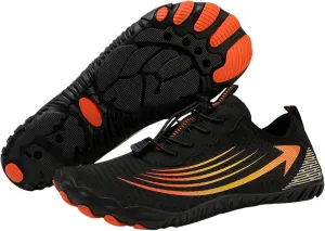 Unisex Mens Womens Athletic Hiking Water Shoes,Quick Dry Aqua Swim Shoes,Healthy & Non-Slip Breathable Barefoot Water Shoes Beach Footwear