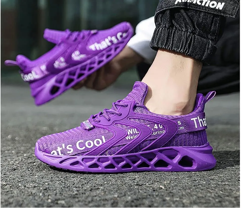 VAXAV Unisex Lightweight Blade Mesh Sneakers Tennis Road Running Gym Walking Shoes