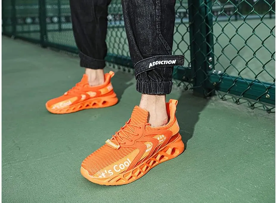 VAXAV Unisex Lightweight Blade Mesh Sneakers Tennis Road Running Gym Walking Shoes