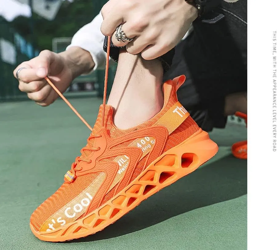 VAXAV Unisex Lightweight Blade Mesh Sneakers Tennis Road Running Gym Walking Shoes