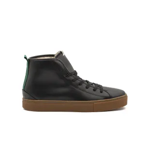 Vegan winter bootie black of veg PLA012