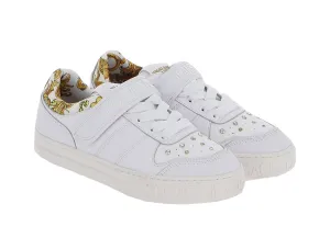 Versace Jeans Couture  Signature Velcro Tie Sneakers-