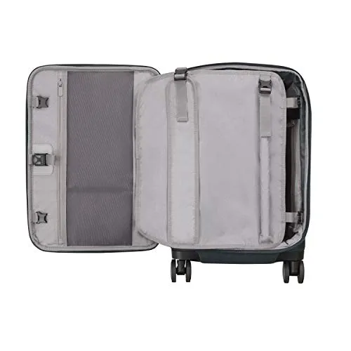 Victorinox Werks Traveler 6.0 Frequent Flyer Softside Carry-On Spinner Suitcase, 21-Inch, Black