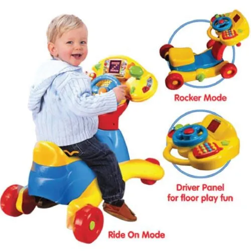 Vtech Grow & Go Ride On - (6-36)M