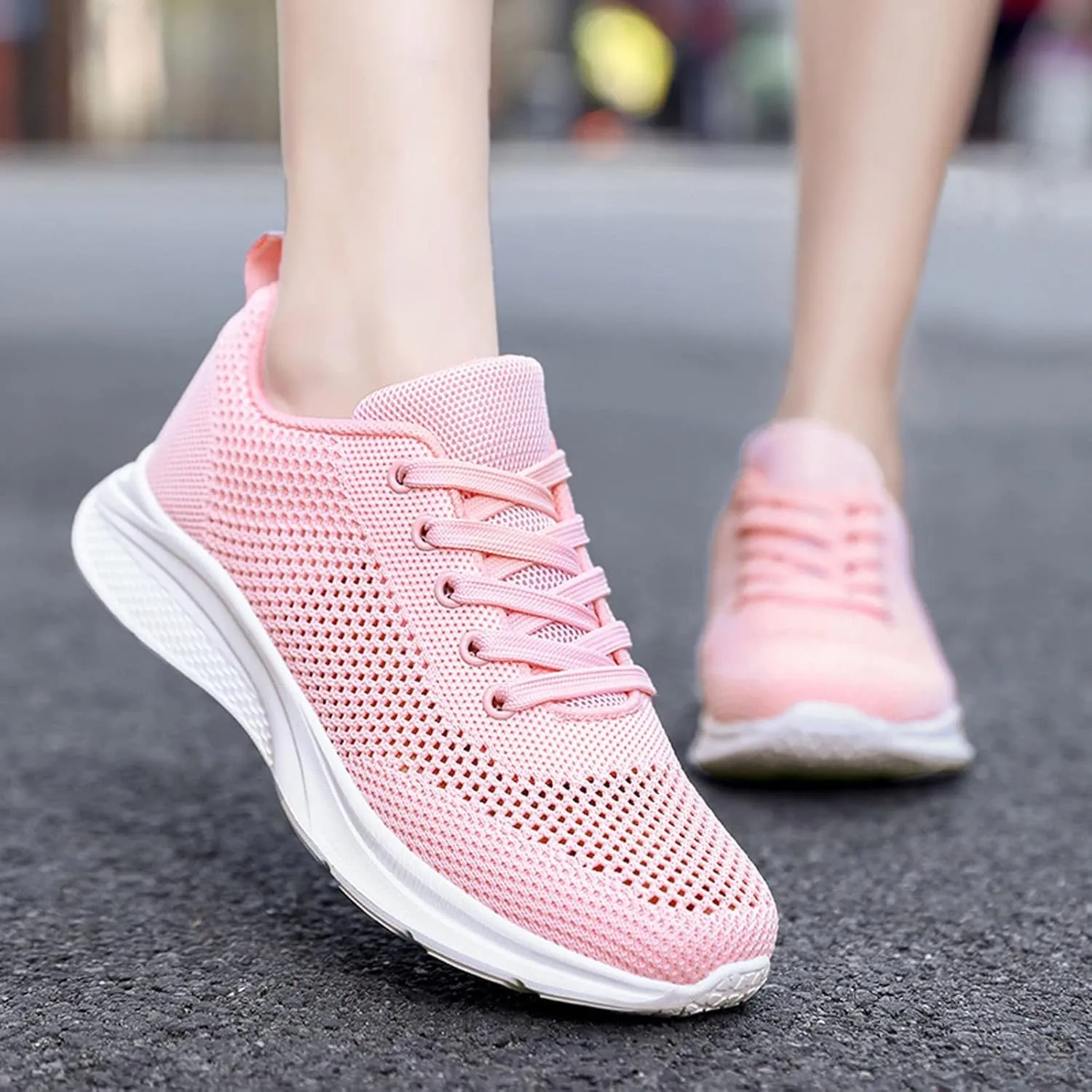 Women's Walking Shoes Lightweight Tennis Fashion Sneakers Lace Up Running Shoes for Men Sport Men Shoes Casual Chunky Sneakers Slip On Tennis Shoe Trainers Shoe