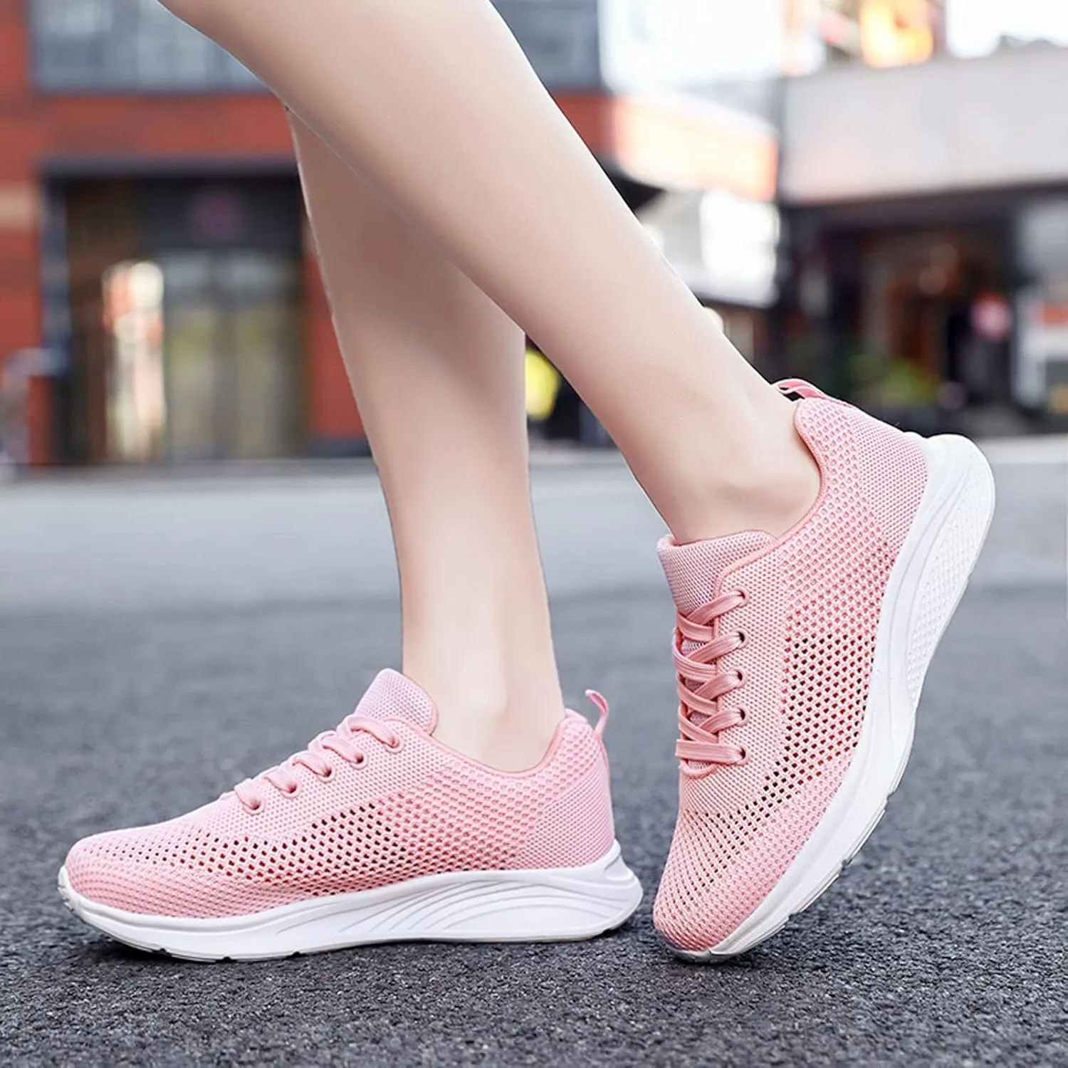 Women's Walking Shoes Lightweight Tennis Fashion Sneakers Lace Up Running Shoes for Men Sport Men Shoes Casual Chunky Sneakers Slip On Tennis Shoe Trainers Shoe